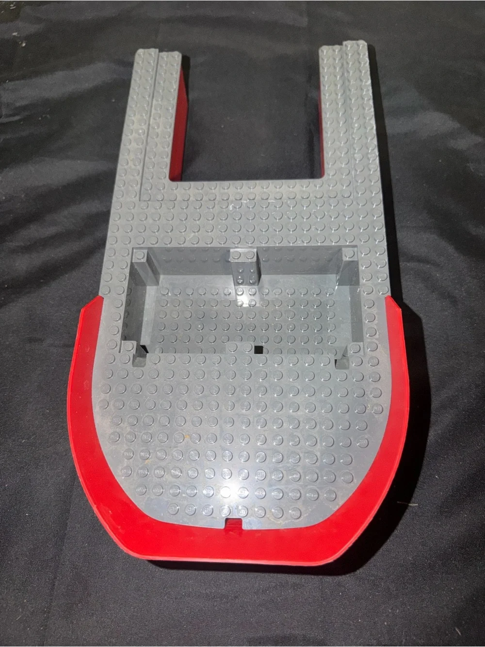 LEGO City Fire Boat Hull Base Red Gray 60109 (2 Pieces)